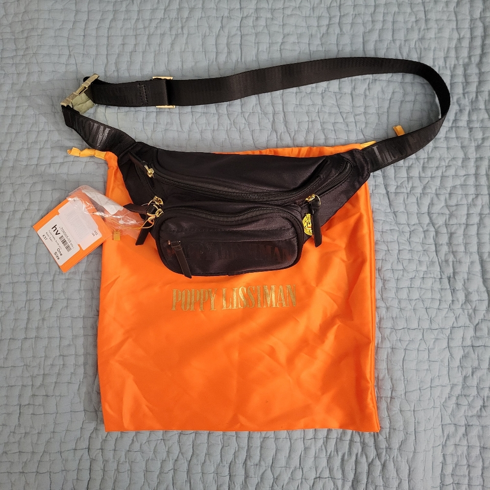 Poppy Lissiman Black Malibu waist bag